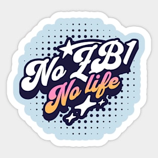 Zero base one no zb1 no life typography zerose | Morcaworks Sticker